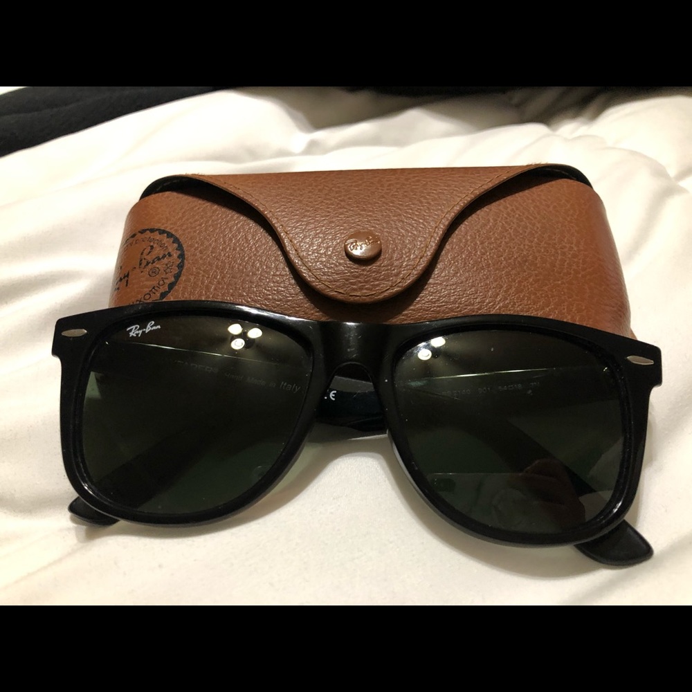 Authentic Ray bans.